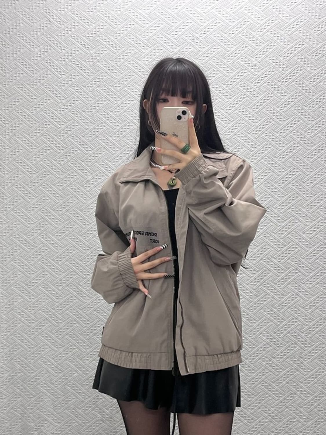 푸마 빈티지 컨트리 캐주얼 레트로 워크 자켓 105 C10463 상품이미지2