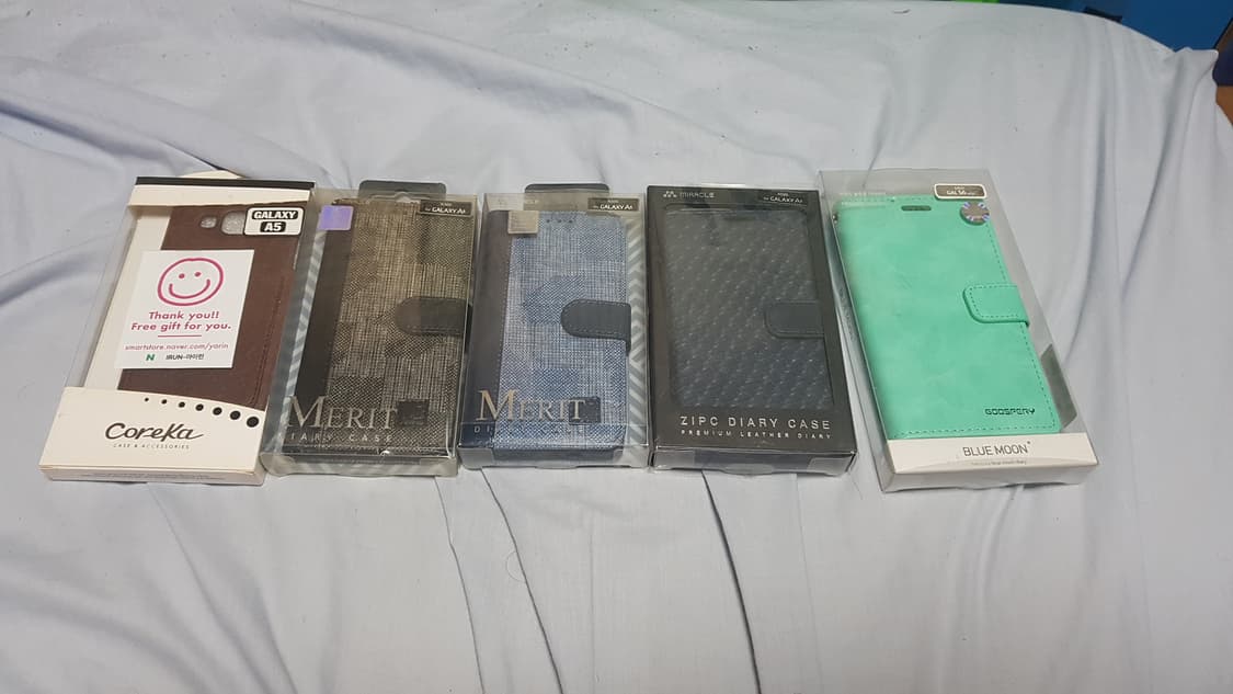 갤럭시 A5, S6 edge 지갑 케이스 일괄 판매 상품이미지1