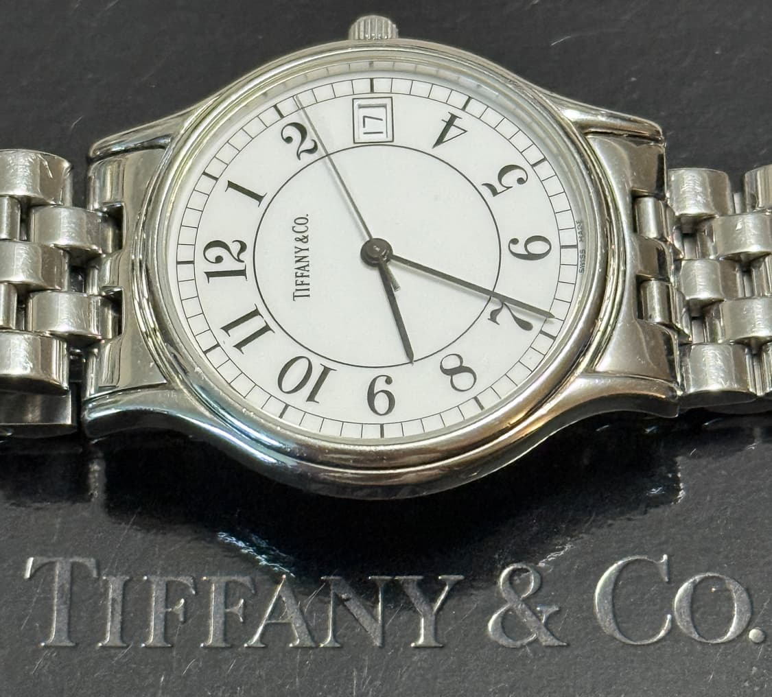 티파니앤코 클래식 쿼츠 시계 (Arabic on White) 상품이미지1