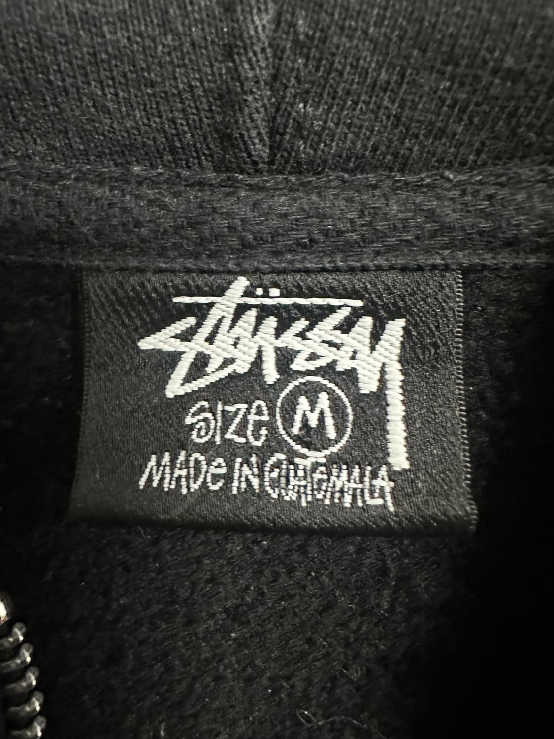 스투시 월드 투어 후드 집업 상품이미지3