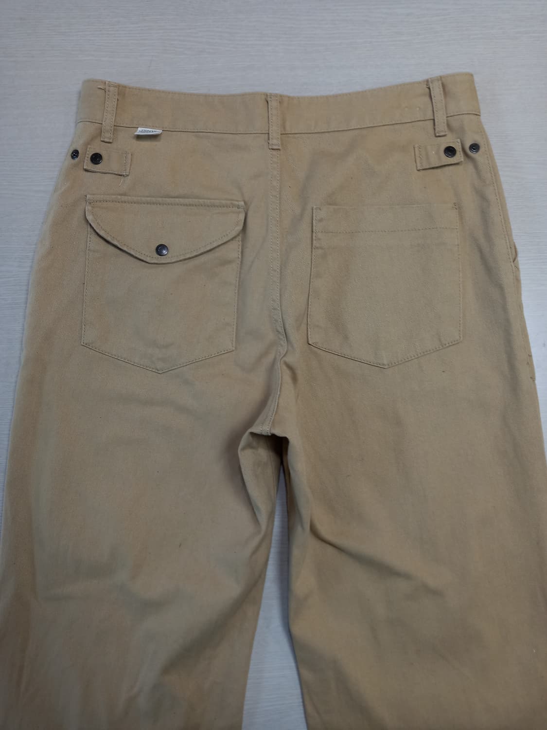33-34 UNIFORM BRIDGE 퍼티그핏 면바지 베이지 33-459 상품이미지4