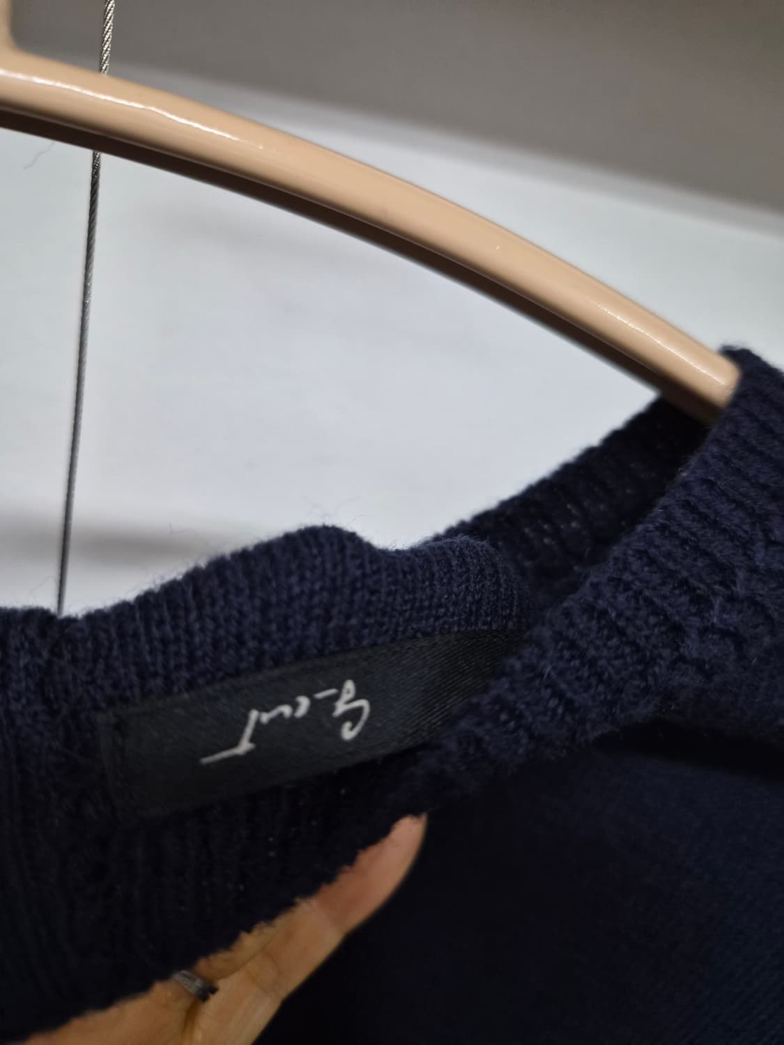 지컷 니트 원피스 상품이미지4