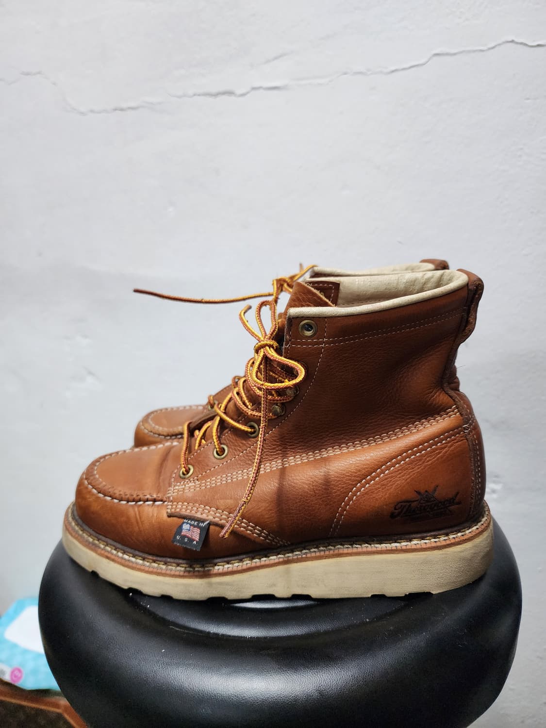 쏘로굿 레더 워크 부츠 (USA MADE) 상품이미지2