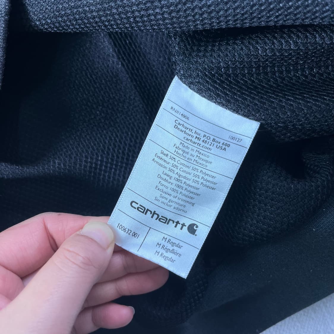 105 칼하트 써멀 후드집업 상품이미지6