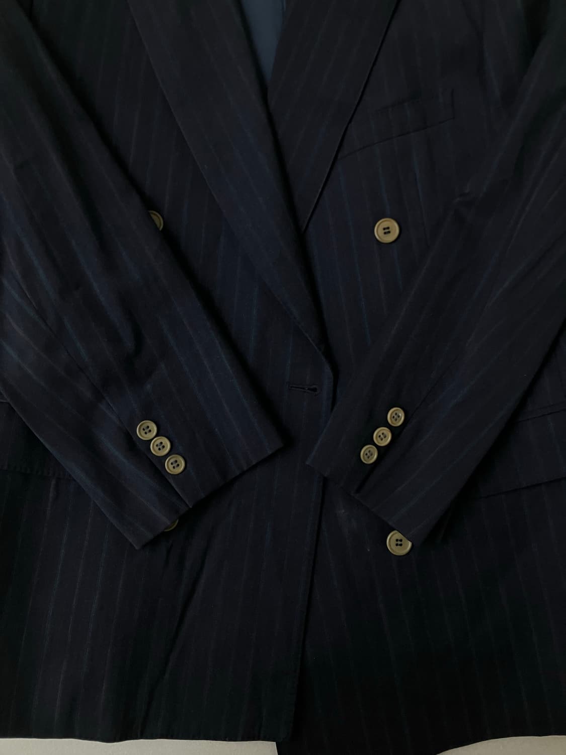 Paul smith 폴스미스 더블 브레스티스 울 큐프라 자켓 상품이미지3