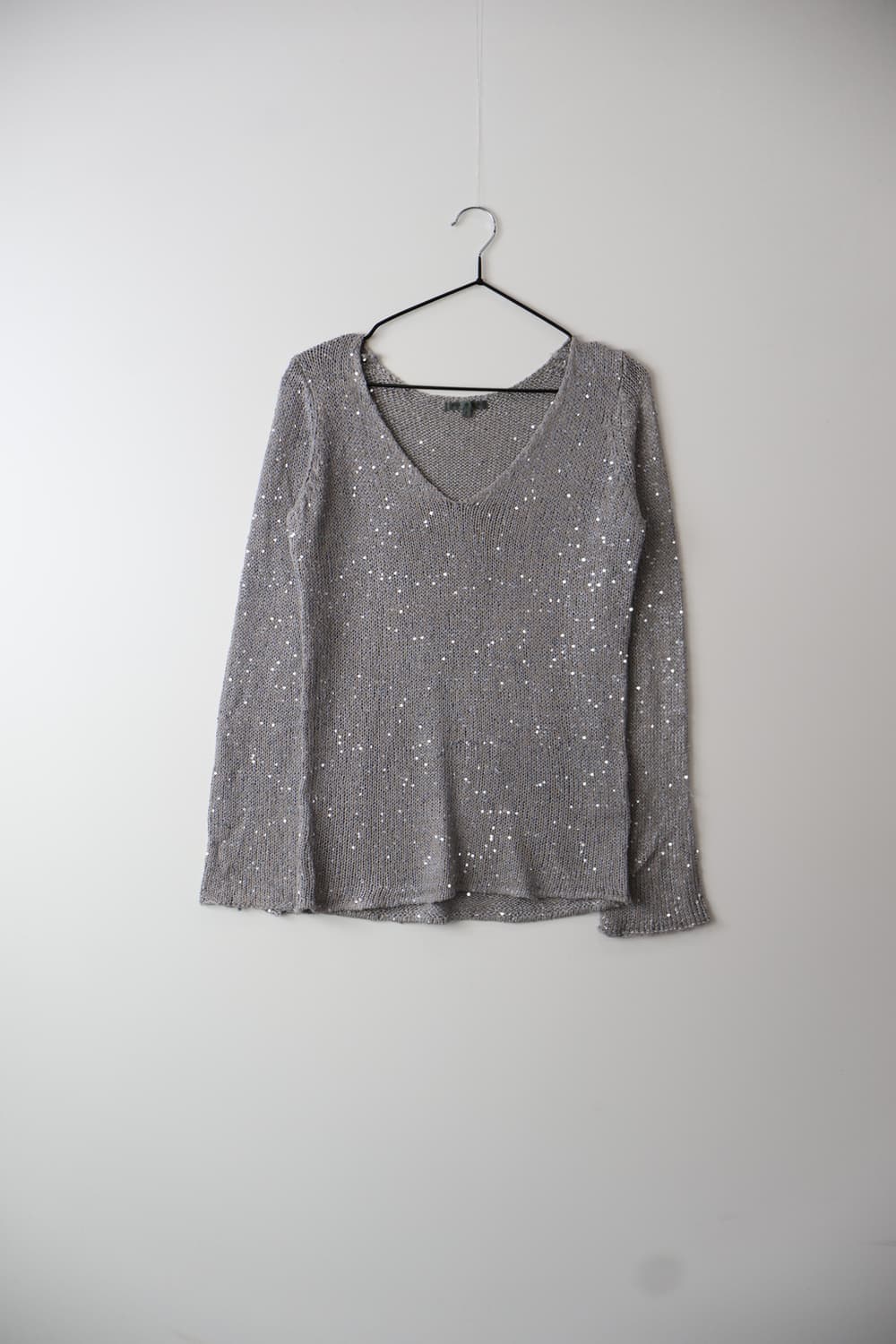 'Mouss' Gray Spangle Sweaters 상품이미지3