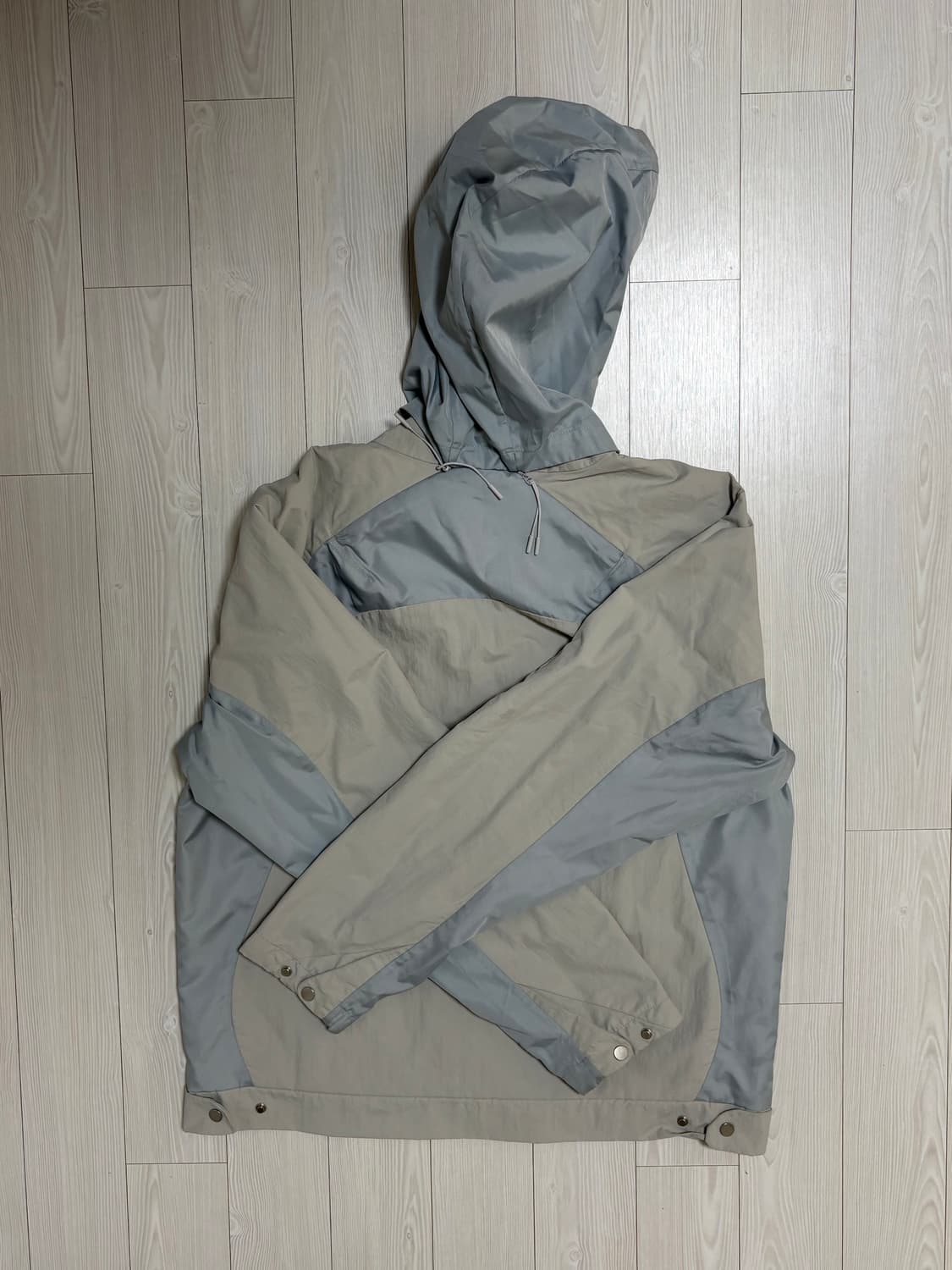 산산기어 contrast 자켓 라이트 그레이 상품이미지3