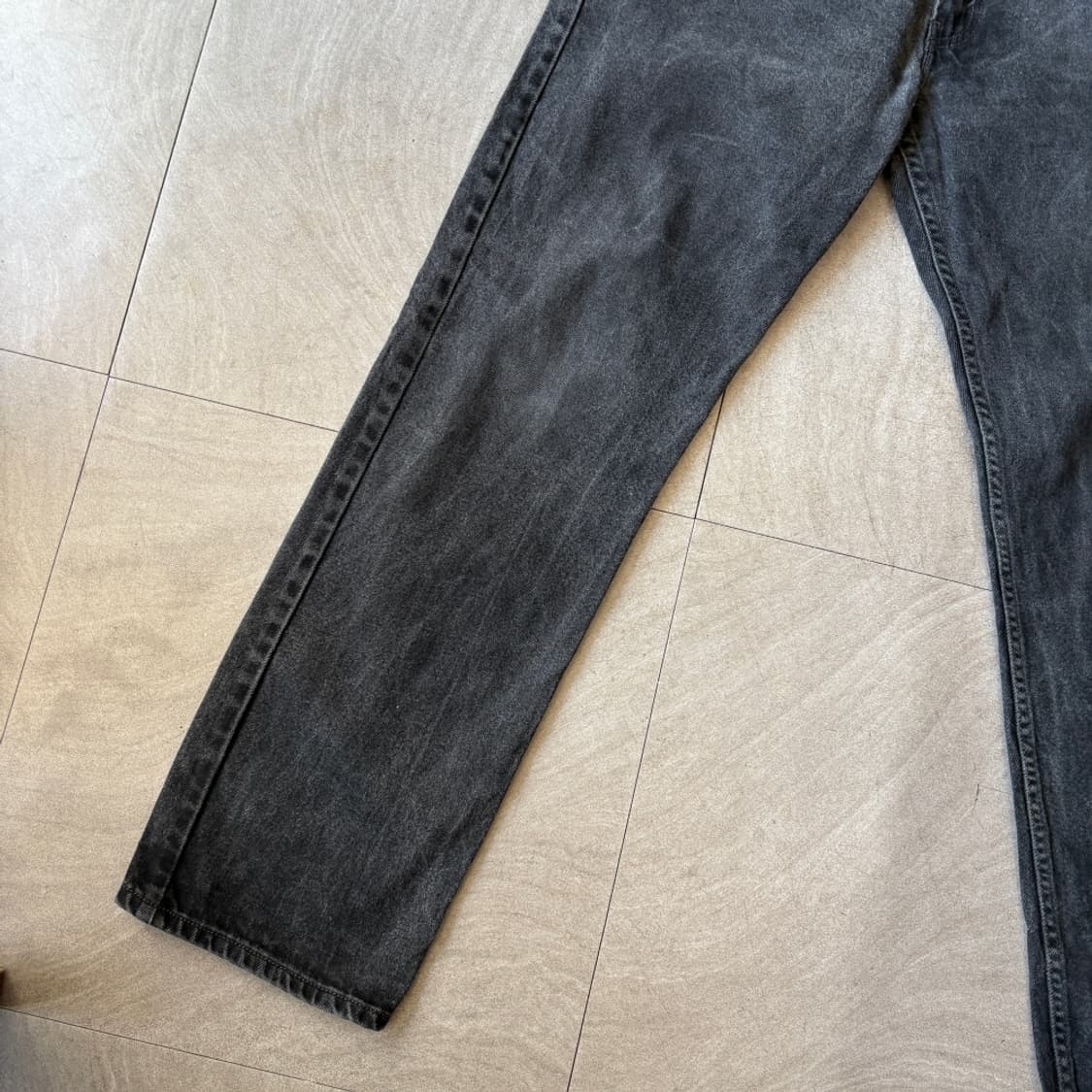 리바이스 정품 505 데님 블랙 팬츠 바지 상품이미지2