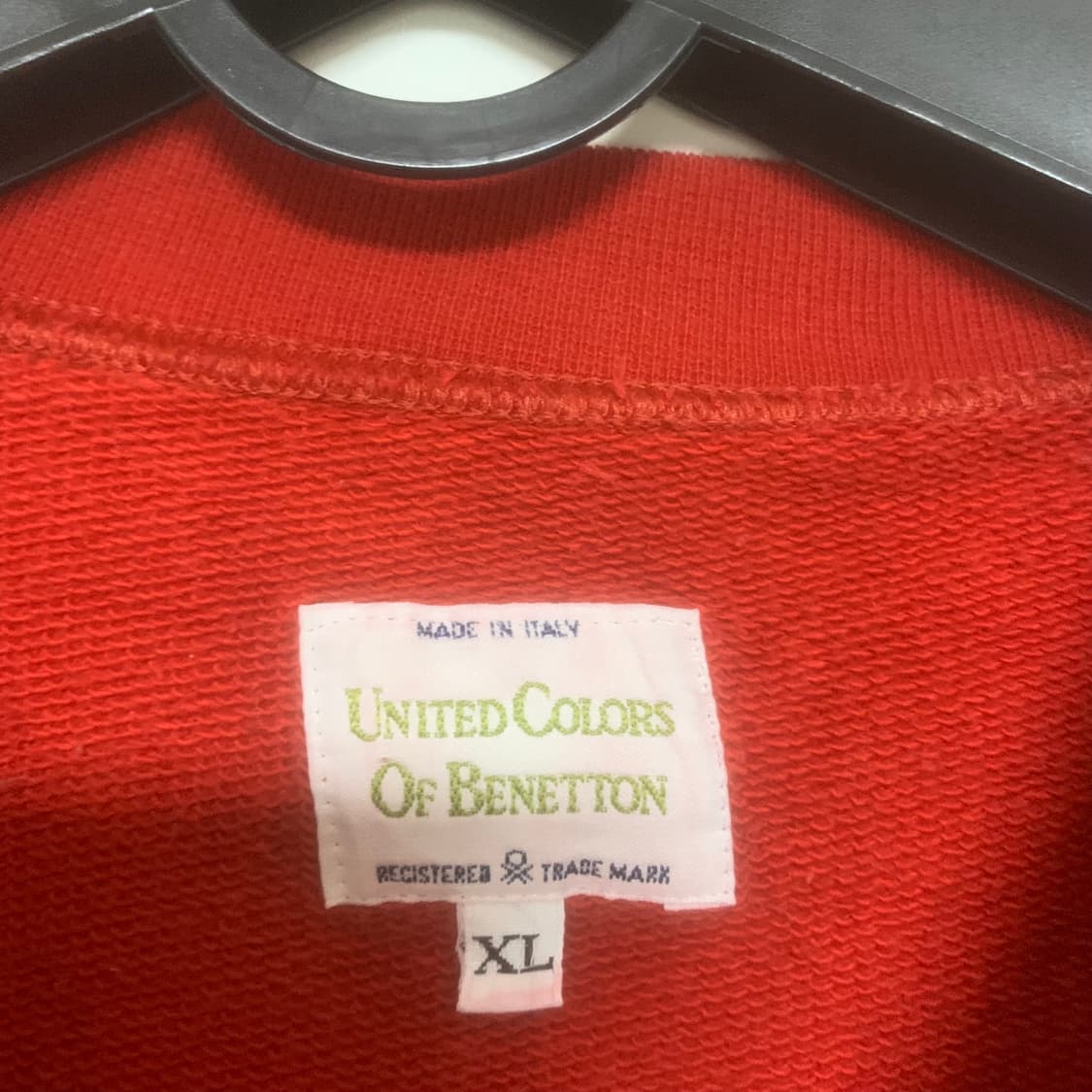 베네통 버건디 스웨트셔츠 110 상품이미지2