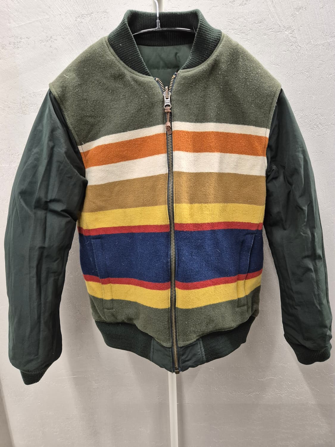 EDDIE BAUER PENDLETON 퀼팅 블루종 자켓 상품이미지5