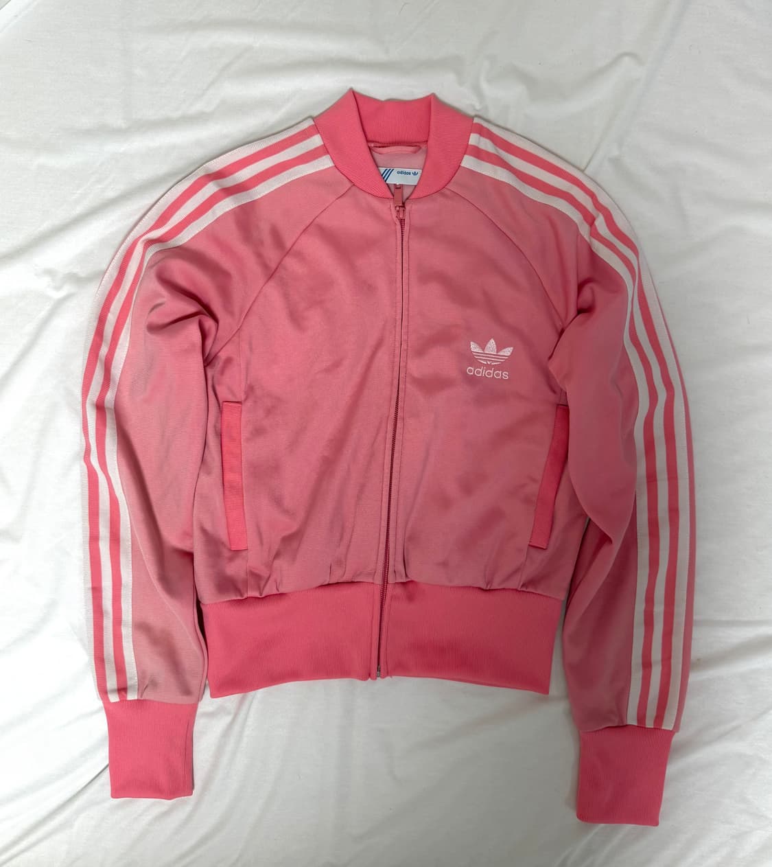 아디다스 딸기우유 핑크 세미크롭 져지 상품이미지2