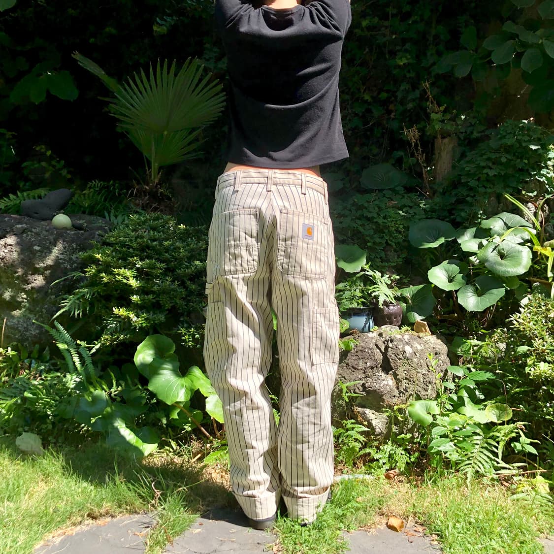 Carhartt striped work pants 상품이미지2