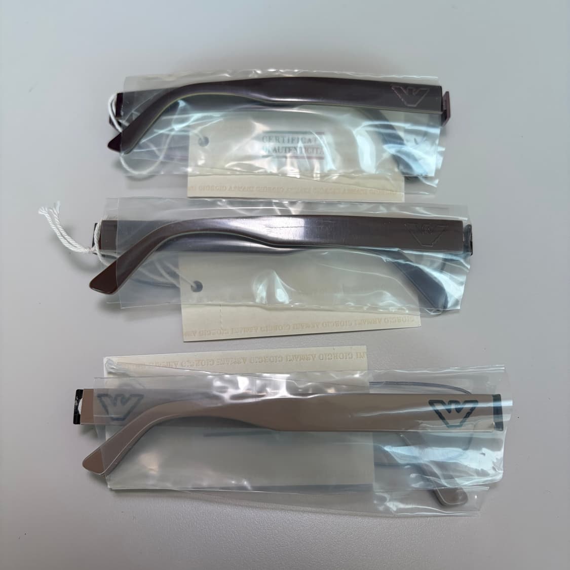 엠포리오 알마니 2000년대 긱시크 티타늄 안경태 신품 상품이미지7