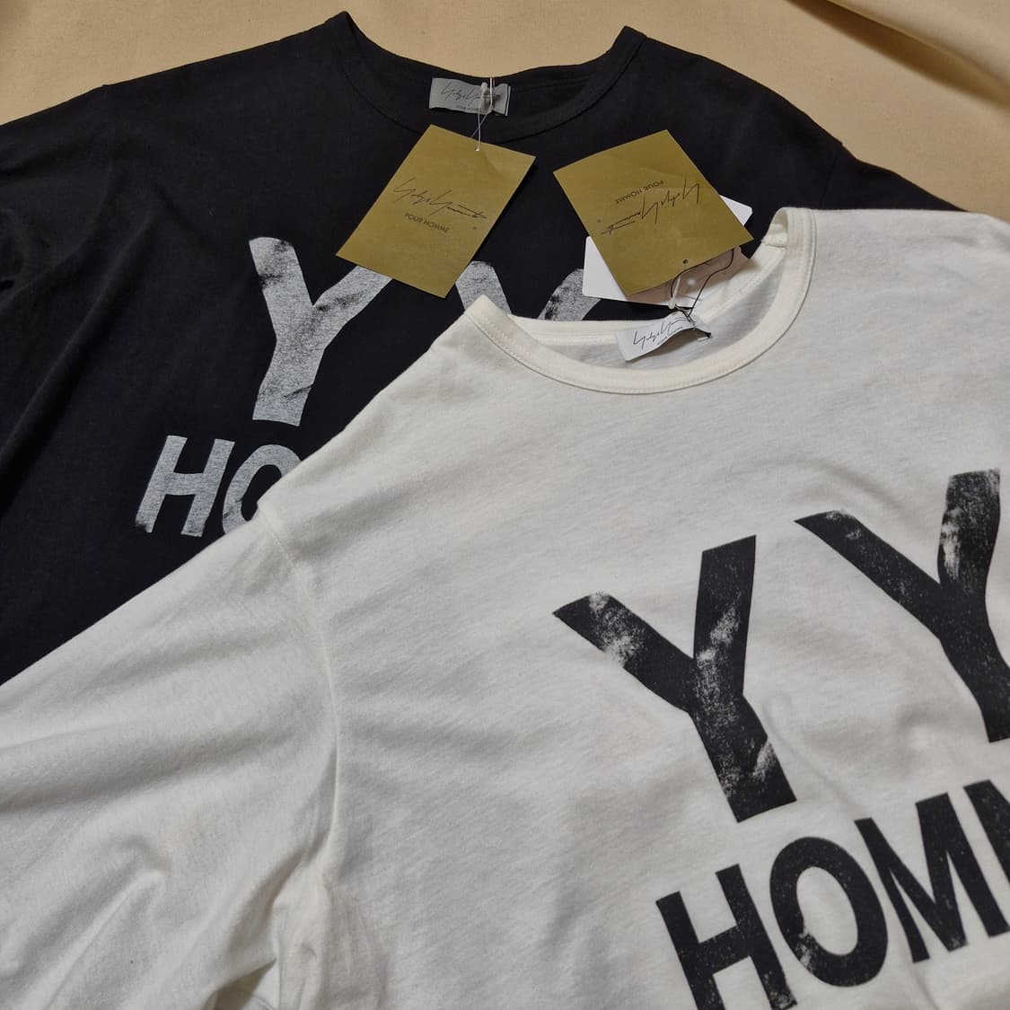 요지 야마모토 뿌르옴므 티셔츠 상품이미지2