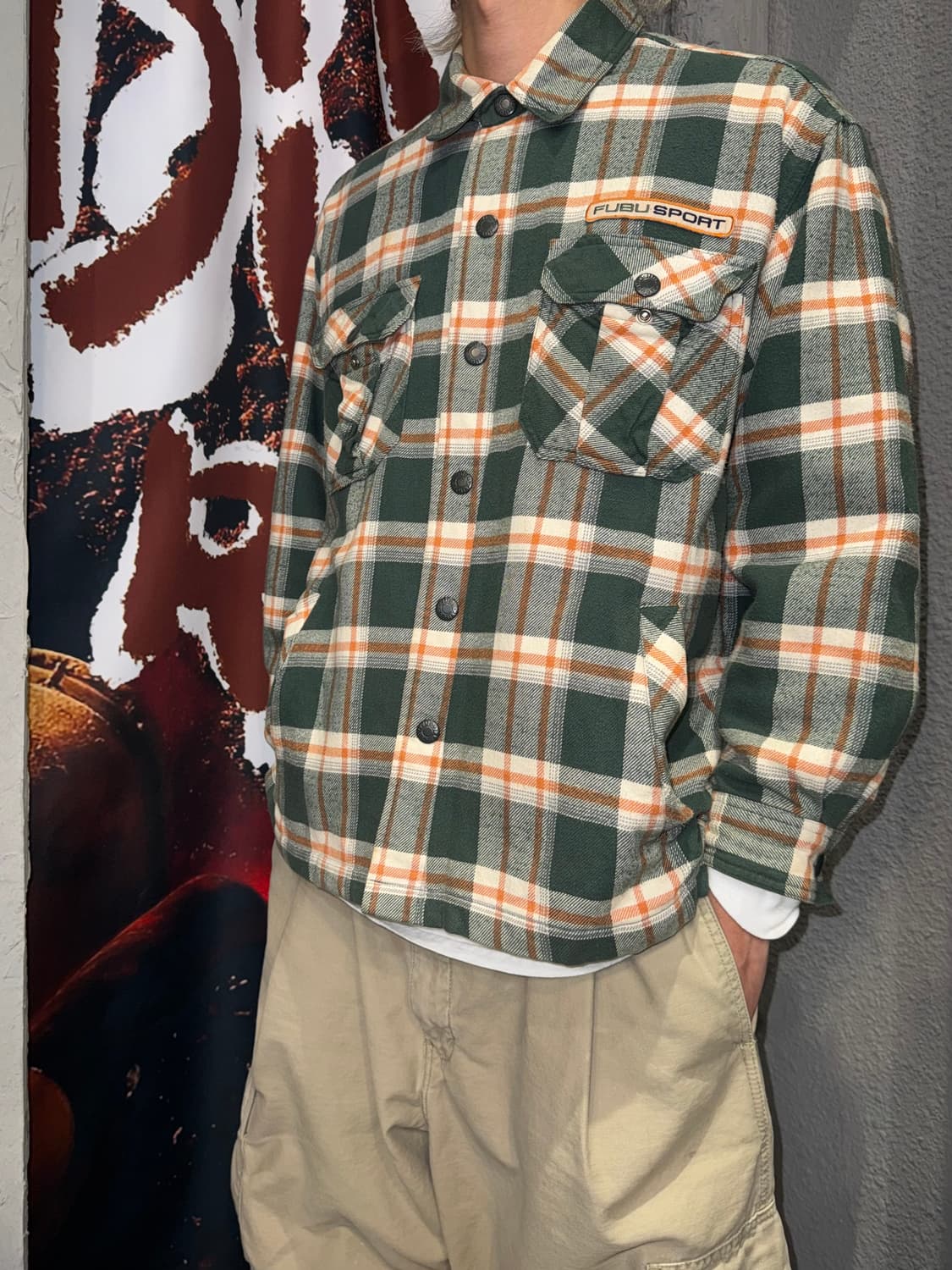 후부 올드스쿨 셔츠자켓  상품이미지7