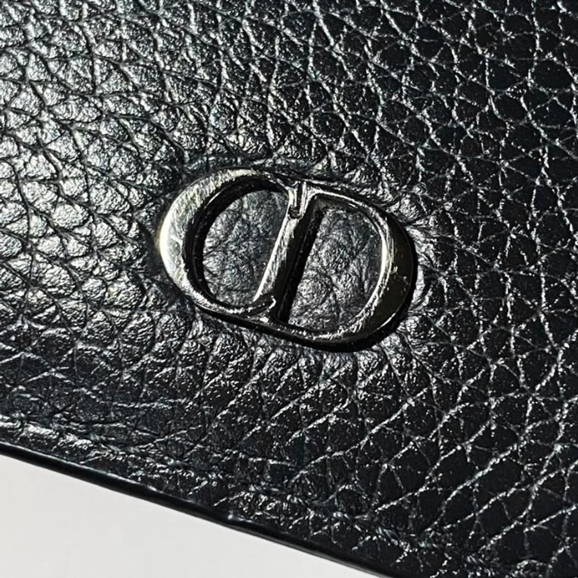 [정품] DIOR 디올 CD아이콘 그레인 송아지가죽 남성용 반지갑 상품이미지4