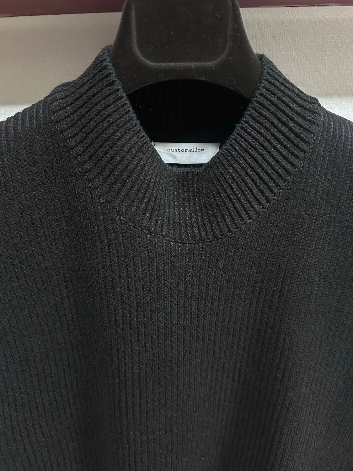 커스텀멜로우 니트 베스트 105사이즈 상품이미지2