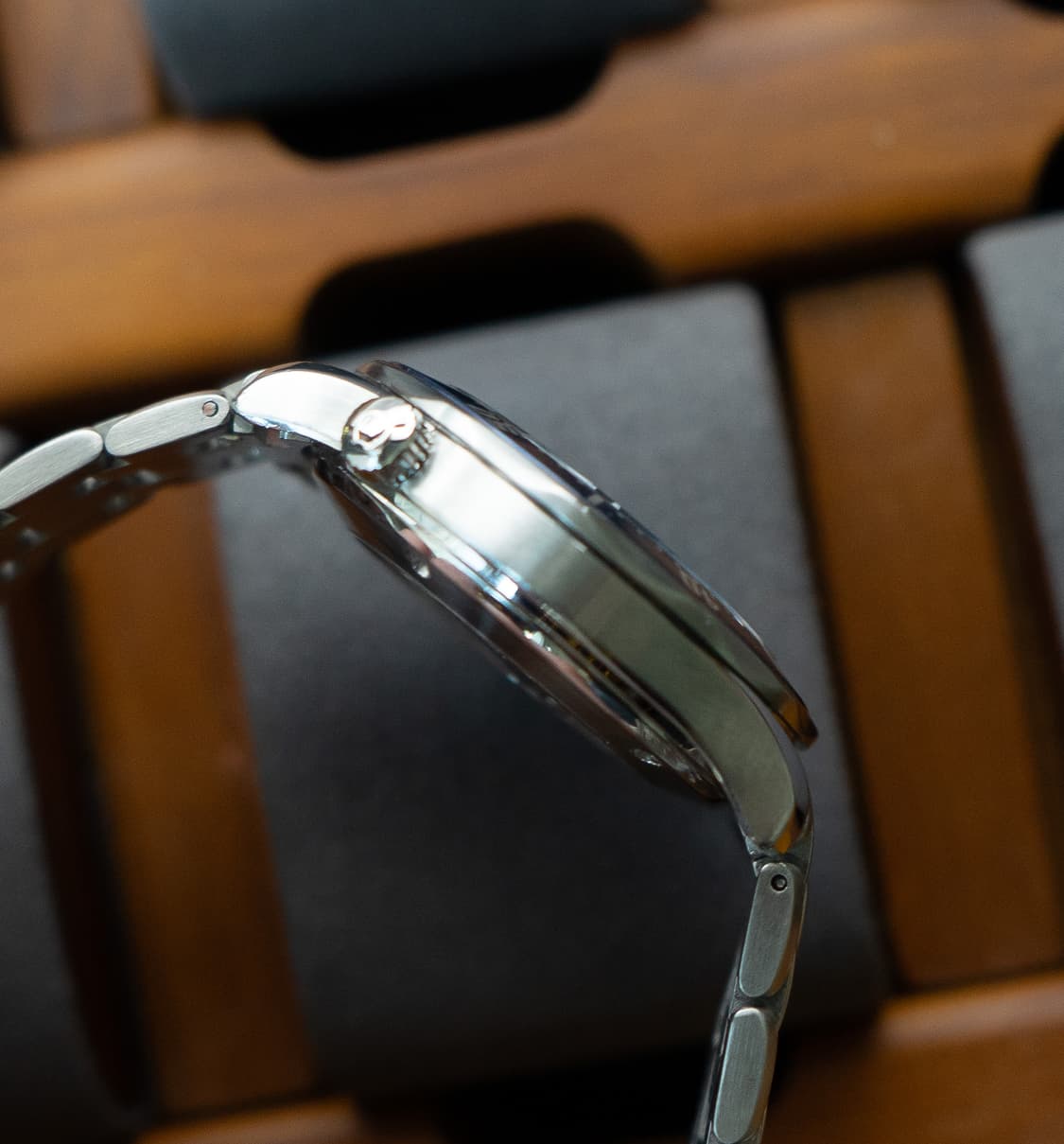 오메가 씨마스터 300 청판 코엑시얼 41mm 오토매틱 시계 상품이미지4