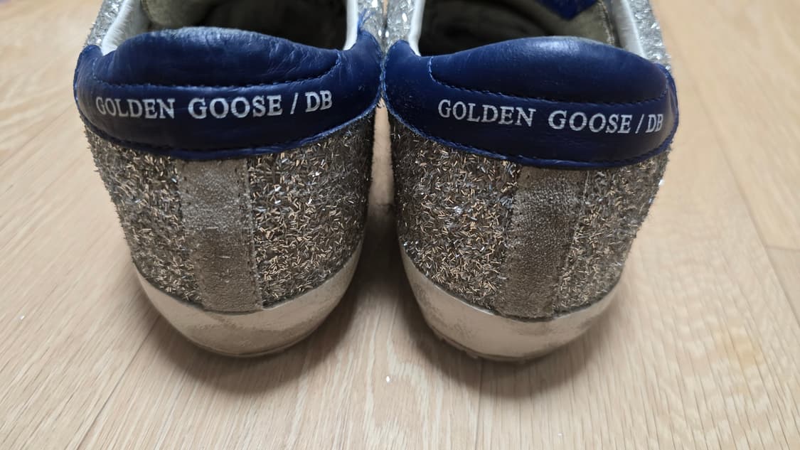 골든구스 슈퍼스타 실버글리터 아이스스타 블루탭 35 상품이미지3