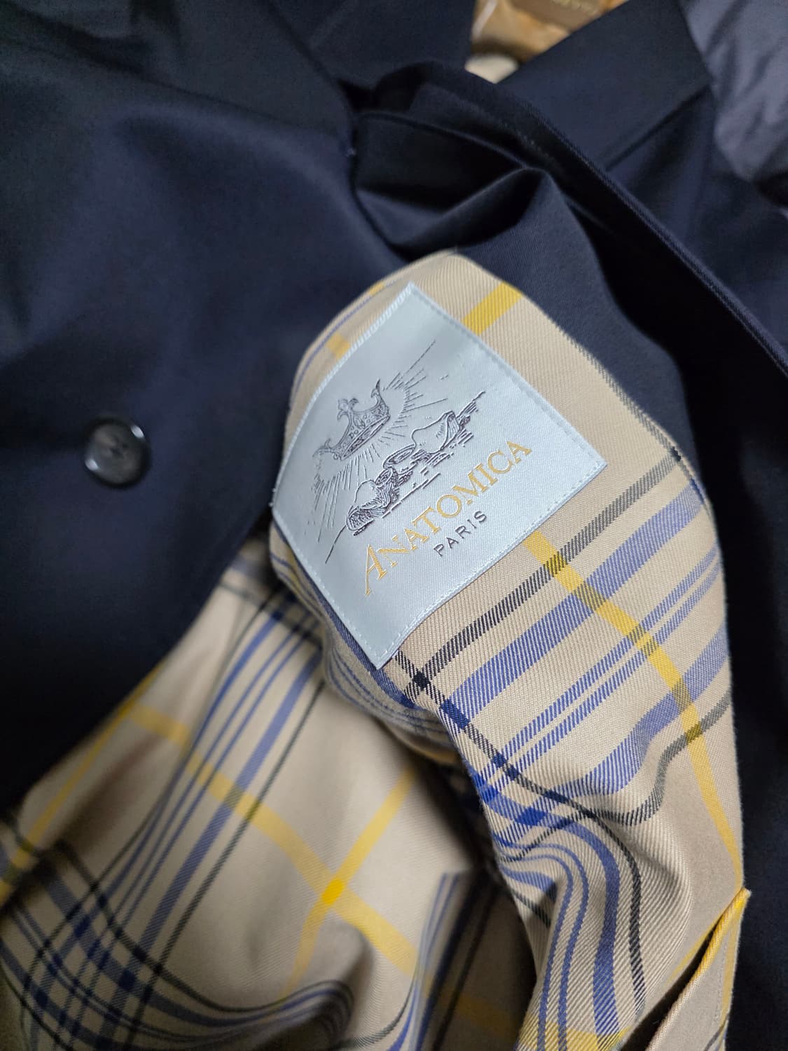 52새제품3.11구매 택포100만)26ss아나토미카 싱글레글런1 네이비 상품이미지6