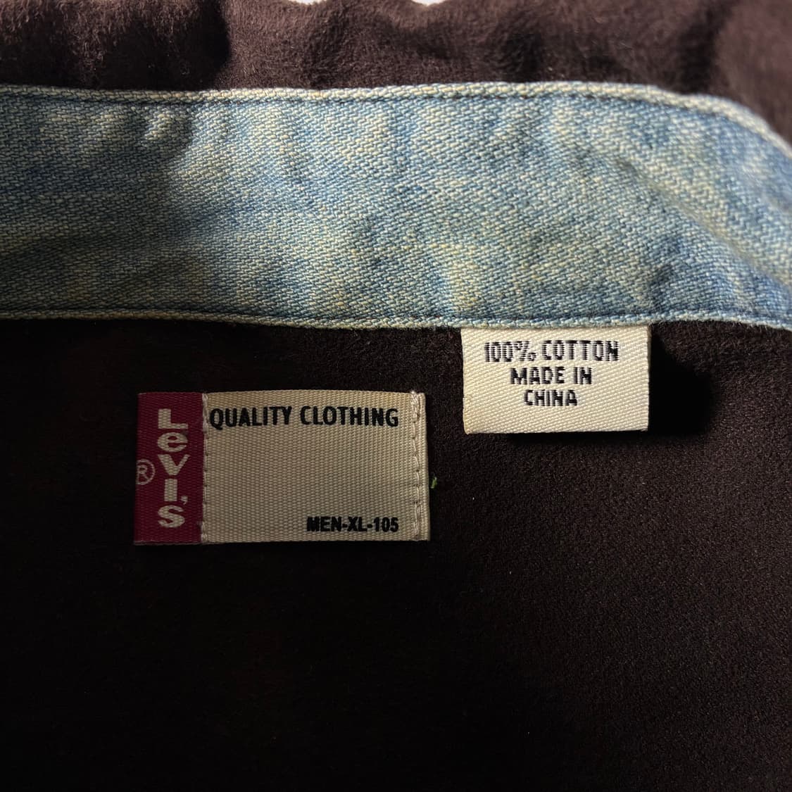 Levi's  리바이스 워시드 데님 웨스턴 셔츠  상품이미지5