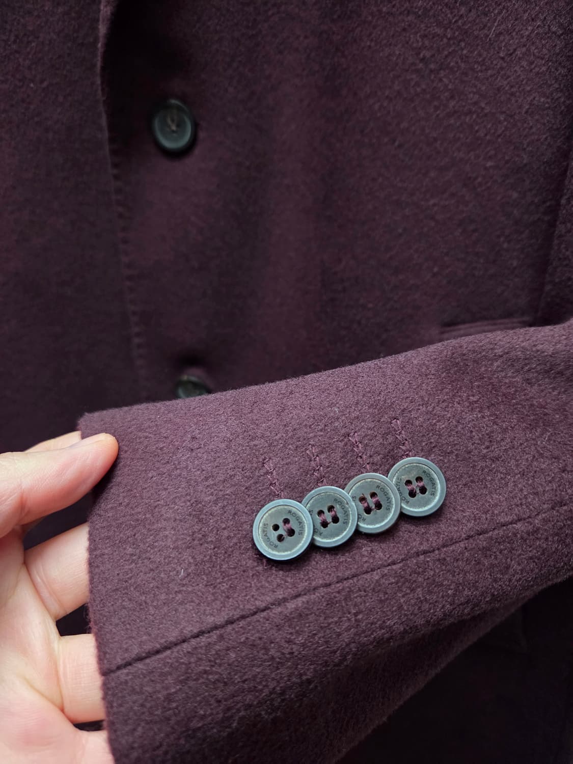 로가디스 울캐시미어 체스터 코트 상품이미지2