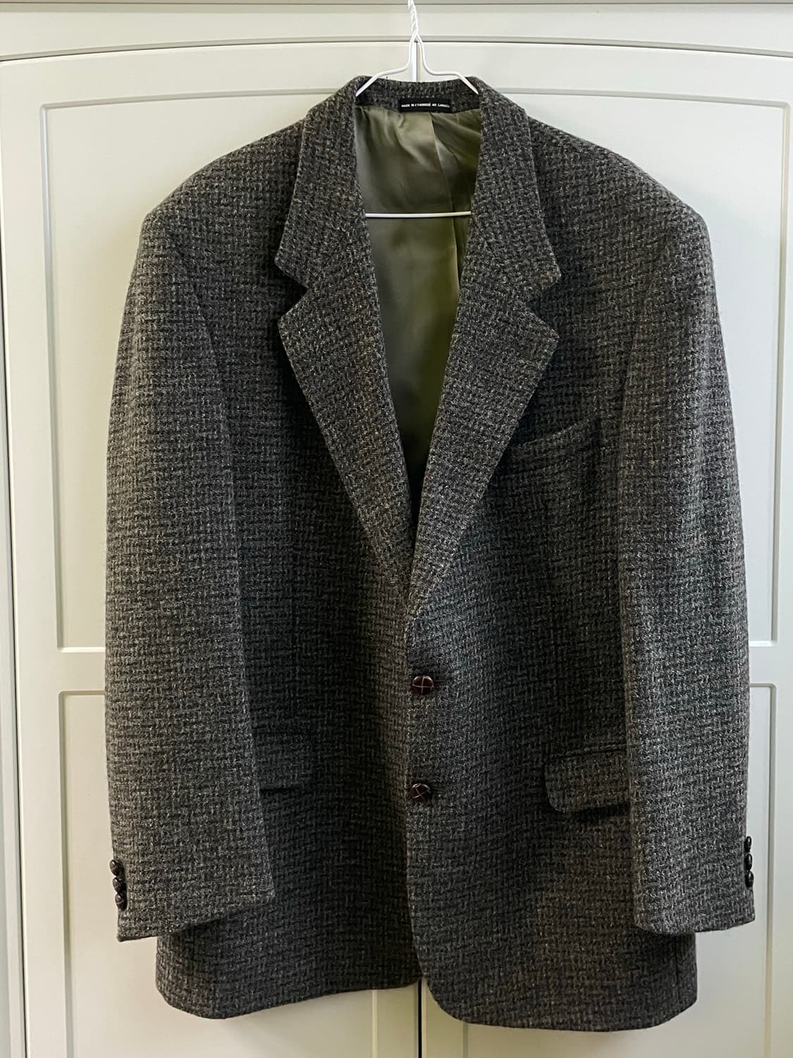 해리스 트위드 울 블레이저 상품이미지1