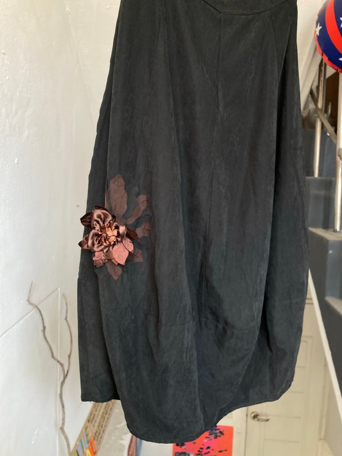 에스닉 플라워 롱 벌룬 스커트 상품이미지3