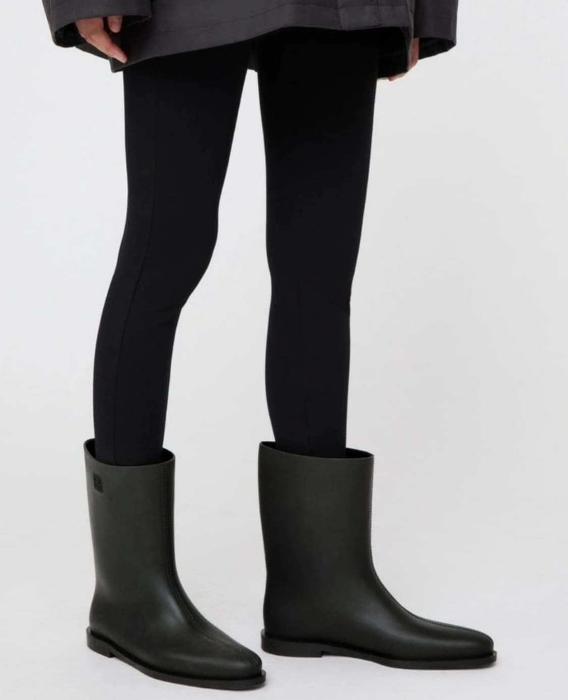 (39)toteme 토템 레인부츠 블랙 상품이미지2