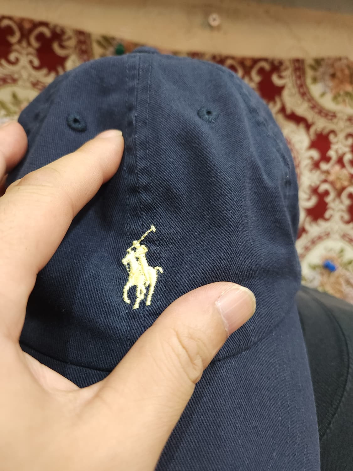 폴로 랄프로렌 네이비 가죽스트랩 볼캡

 상품이미지2