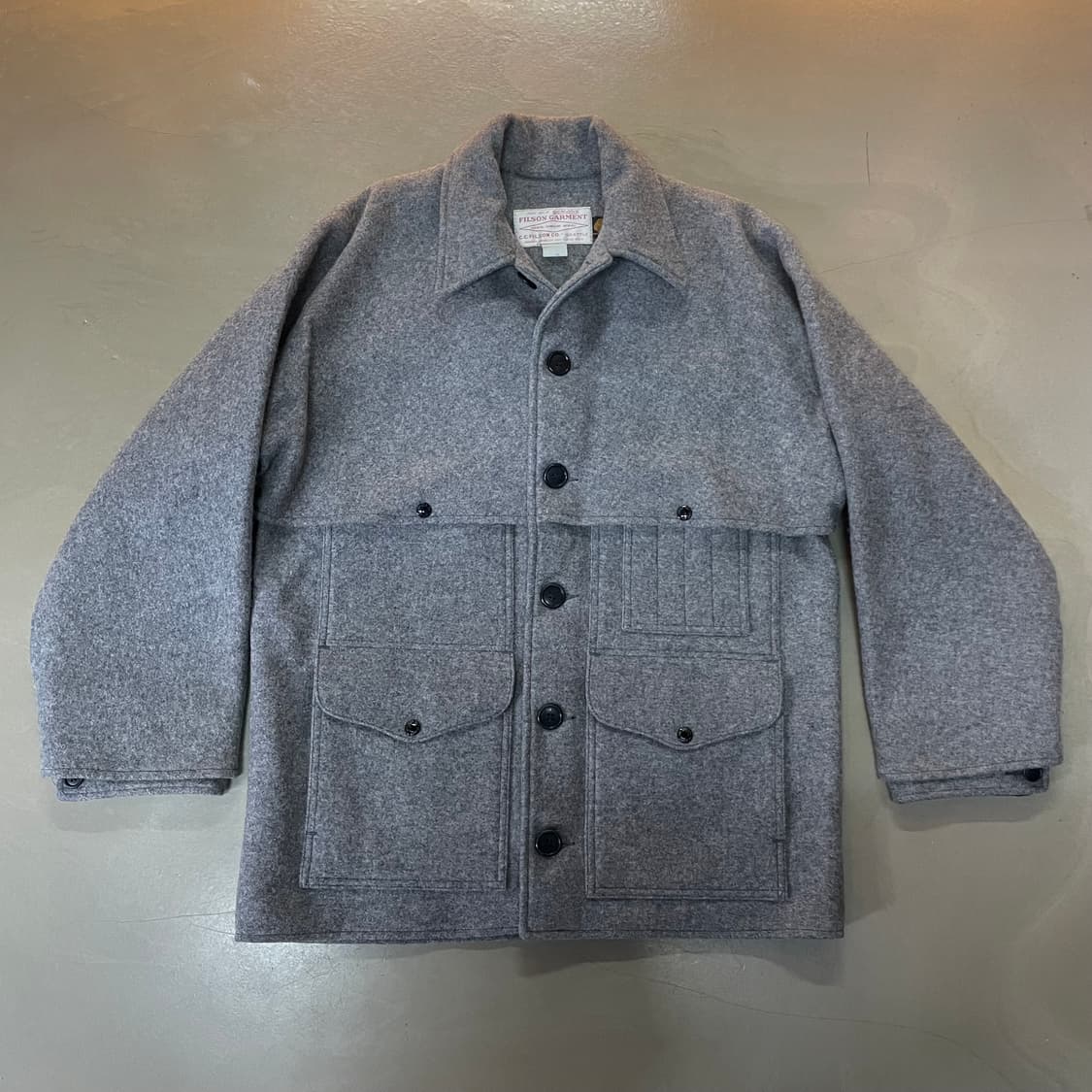필슨 더블 메키노 울100 크루져 자켓 그레이 상품이미지1
