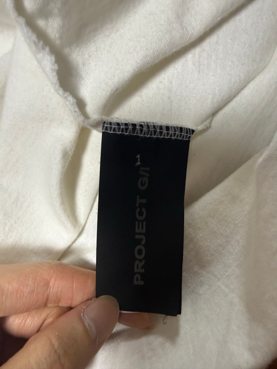 [1]프로젝트gr 오르가즘 도너 티셔츠 화이트 상품이미지3