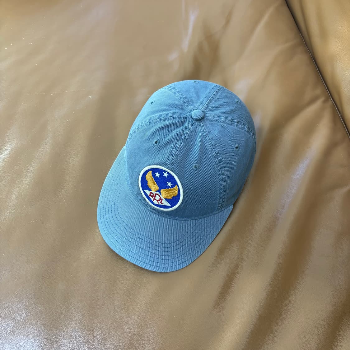 RRL 더블알엘 랄프로렌 폴로 미드나잇 블루 6패널 볼캡 모자 상품이미지5