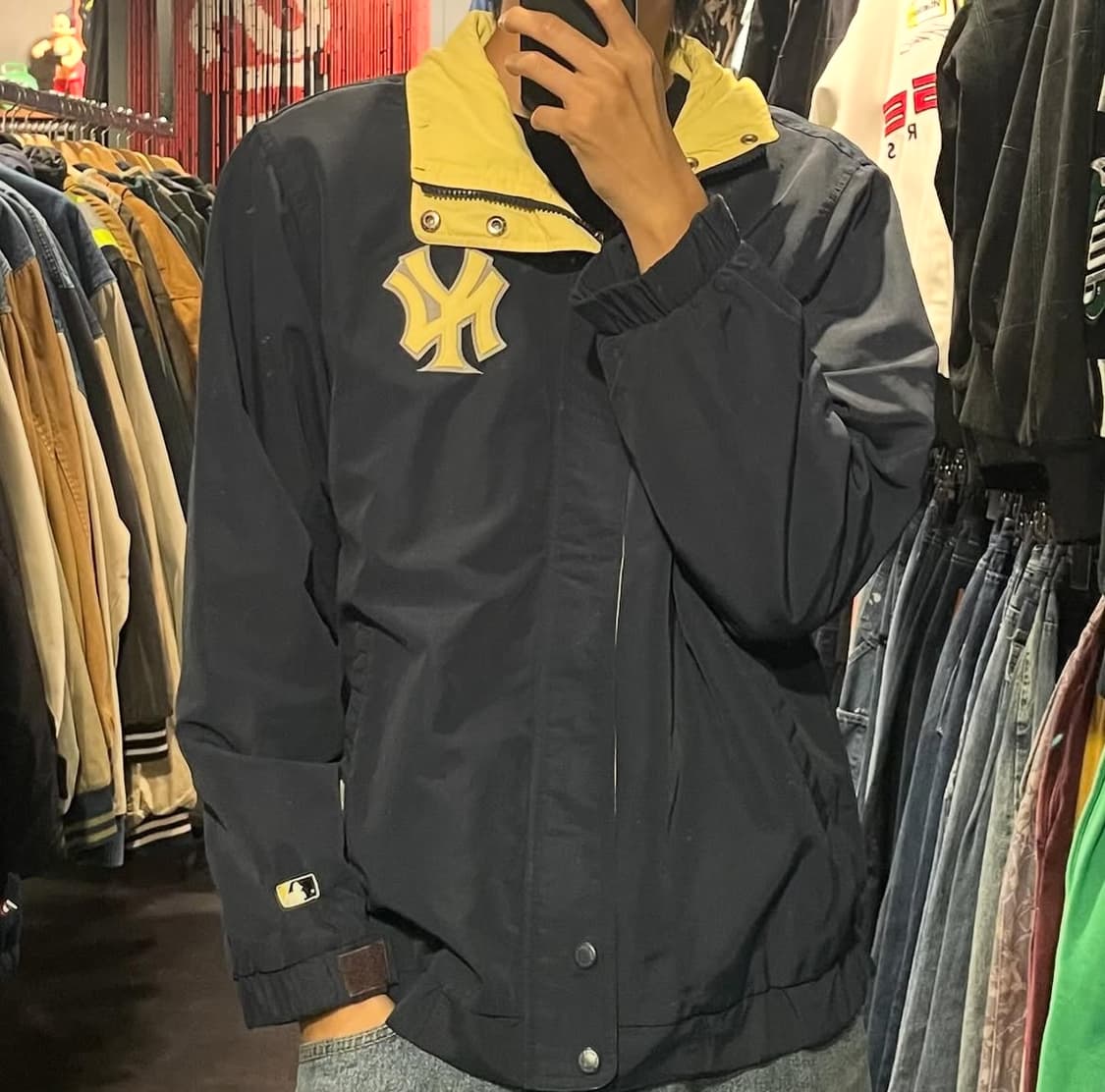 [IM] yankees 뉴욕 양키스 네이비 바막 상품이미지3