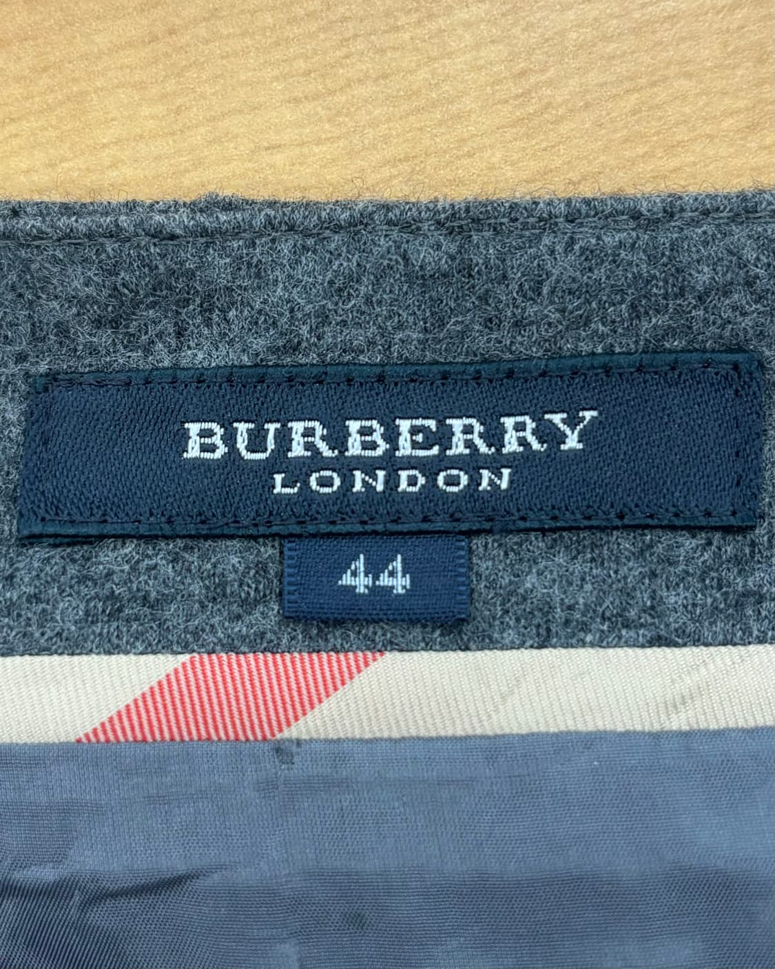 버버리 그레이 그레이 코튼 플리츠 스커트 상품이미지7