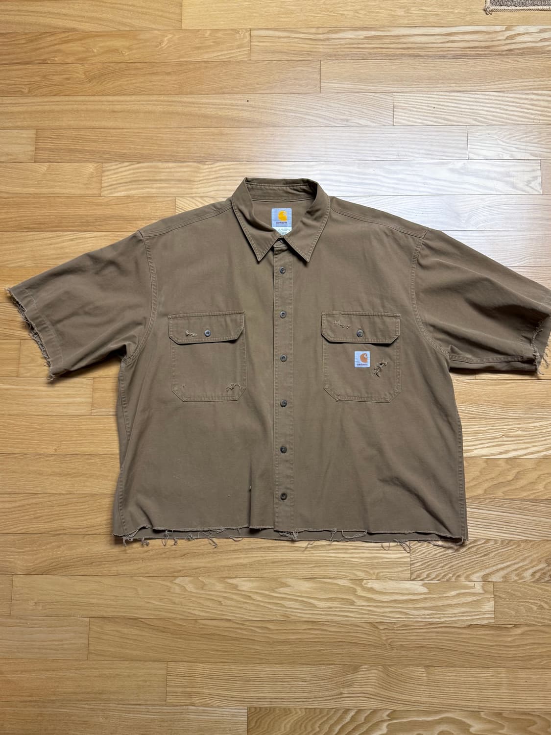 칼하트 데미징 반팔셔츠 상품이미지1