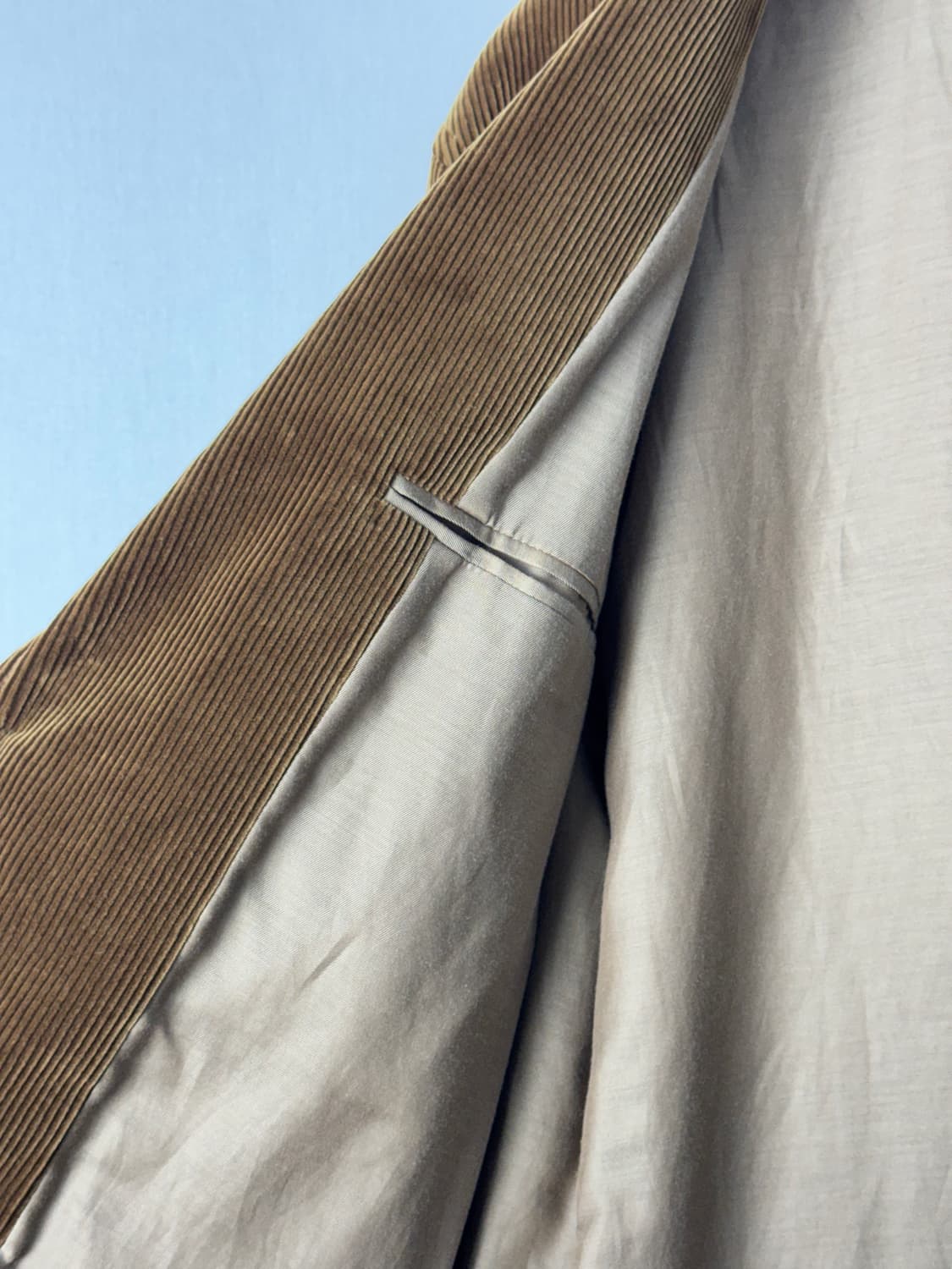 오라리 브라운 코듀로이 자켓 상품이미지5