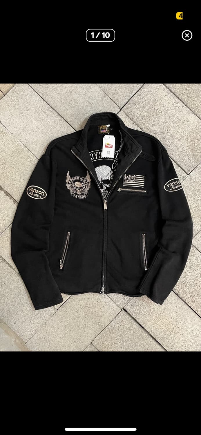 밴슨 모터사이클 코튼 자켓 상품이미지1