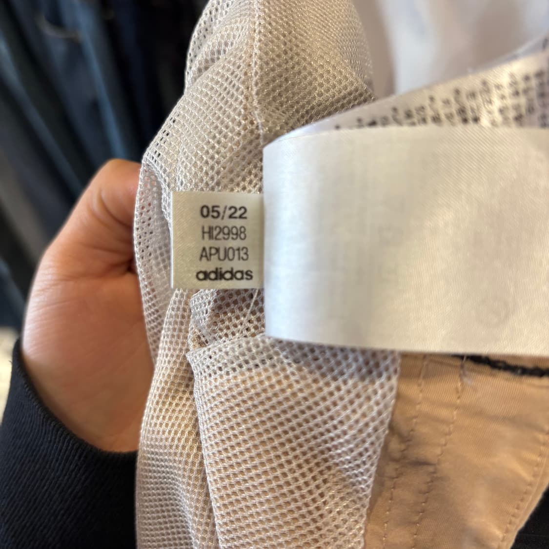 아디다스 우븐 아노락 반집업 웜업 상품이미지8