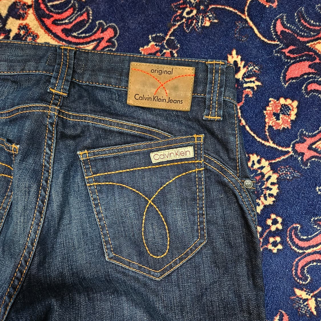 켈빈클라인 오리지널 스트레이트 데님 팬츠 w 29 size 상품이미지3