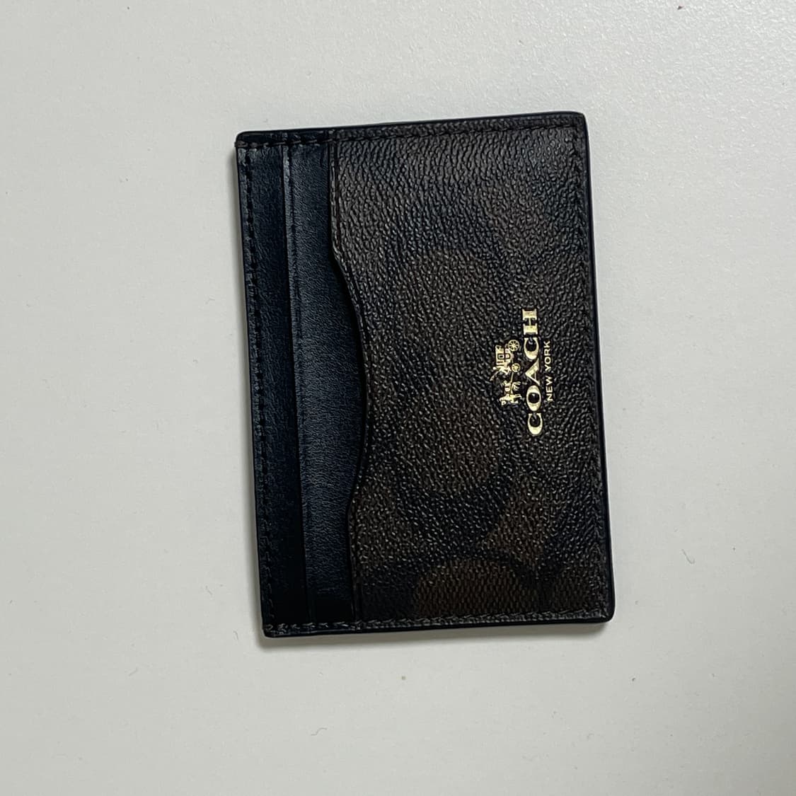 코치 가죽 카드홀더 지갑 상품이미지1