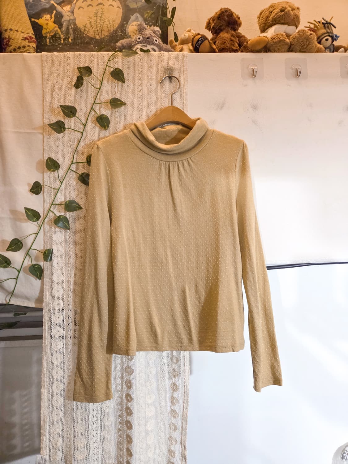 도트 목폴라 슬리브 상품이미지1