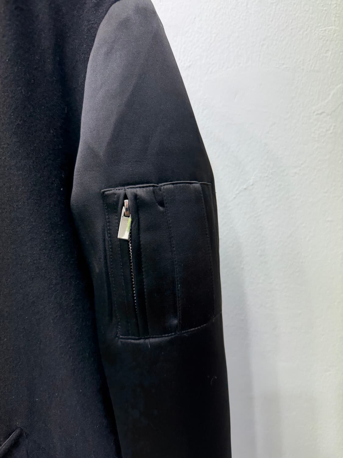 정품) maje 마쥬 블랙 봄버 자켓 38 상품이미지4