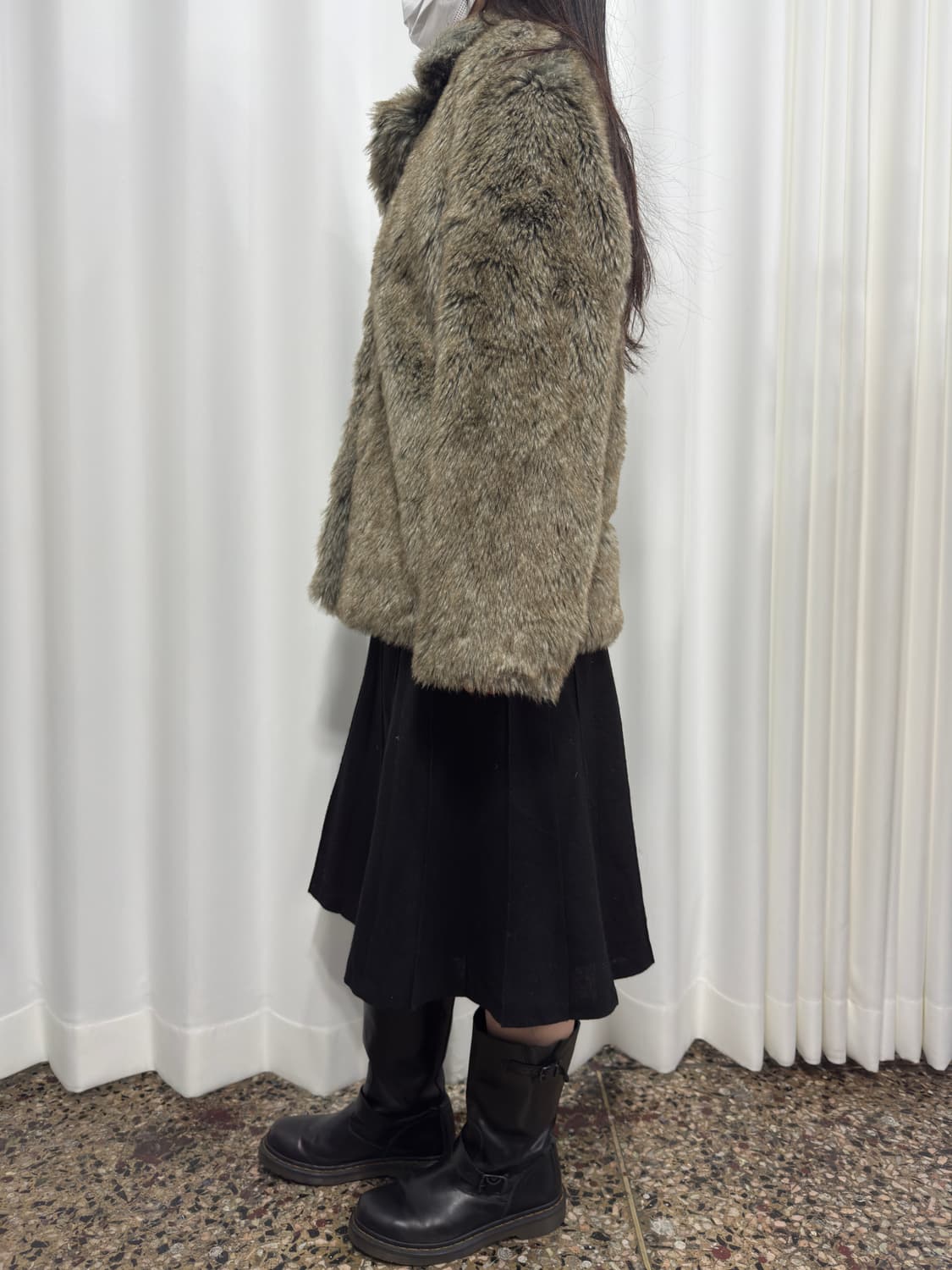 fake fur jacket 상품이미지7