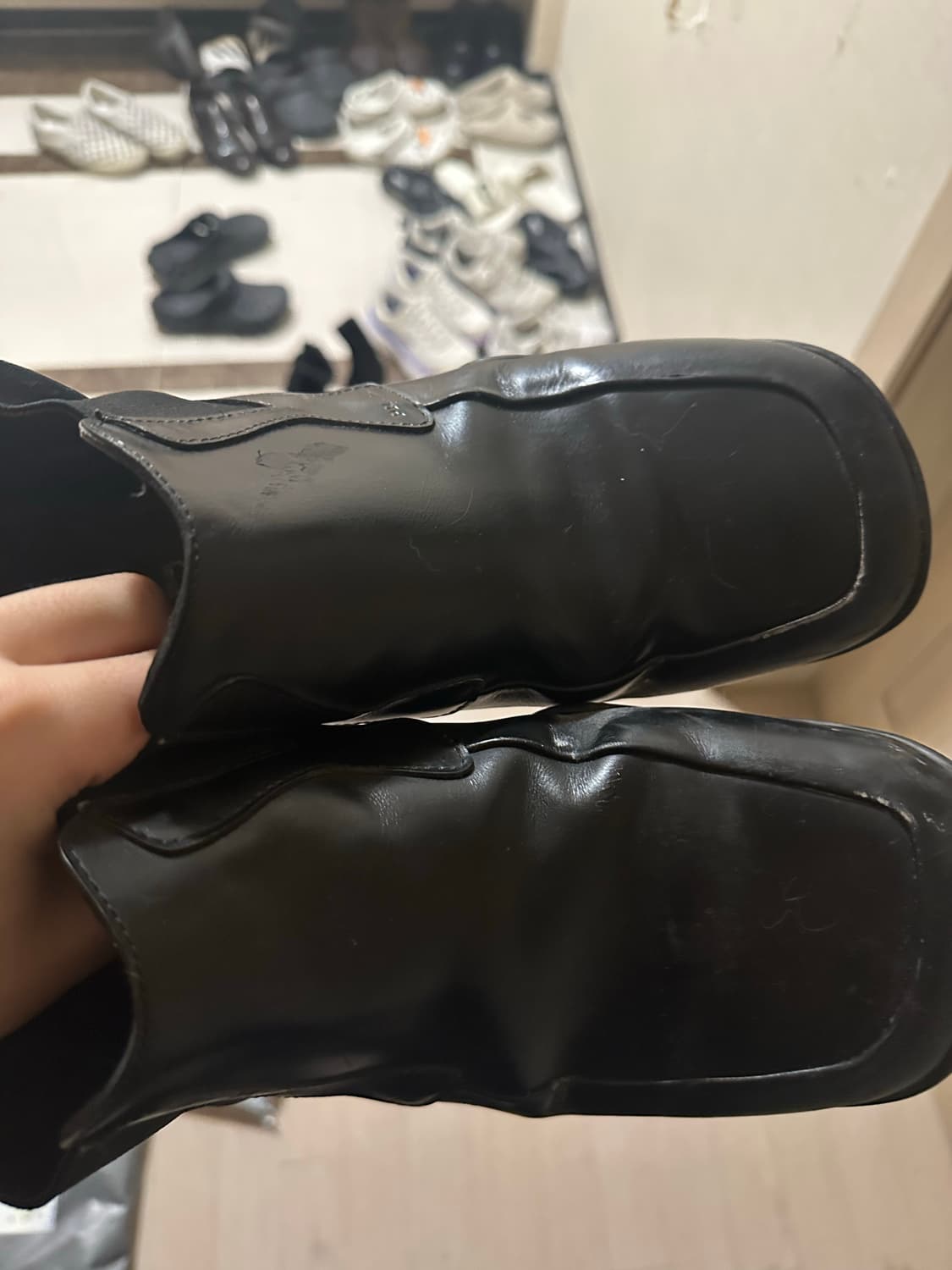 빈티지 프라다 미드 로퍼 상품이미지3