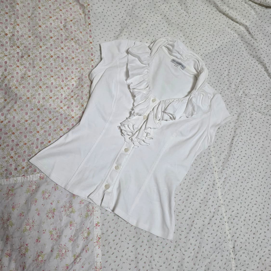 나라까미체 셔츠 블라우스 반팔티 로걀 일브 상품이미지2