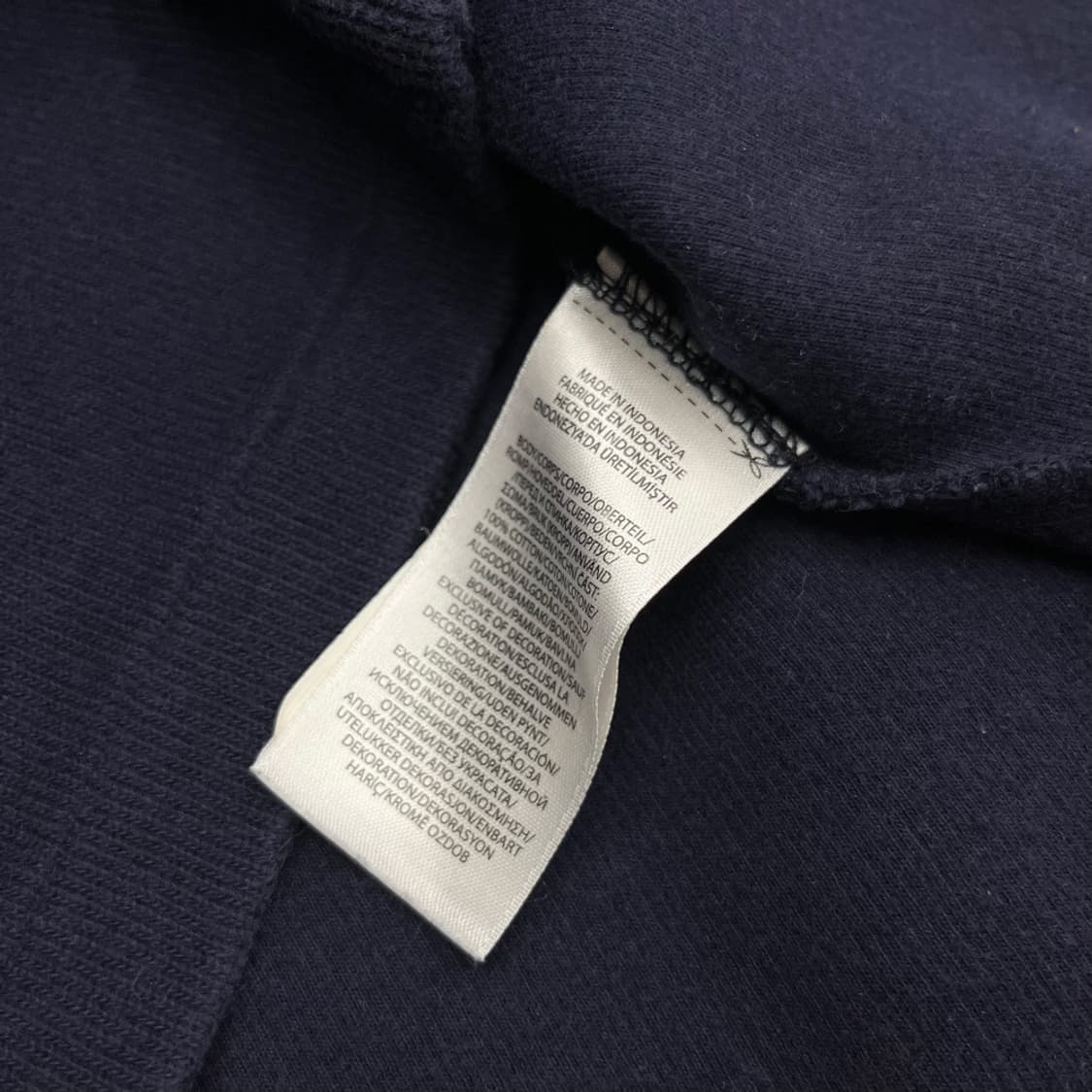 폴로 랄프로렌 버건디포니 네이비 반집업 M 상품이미지5