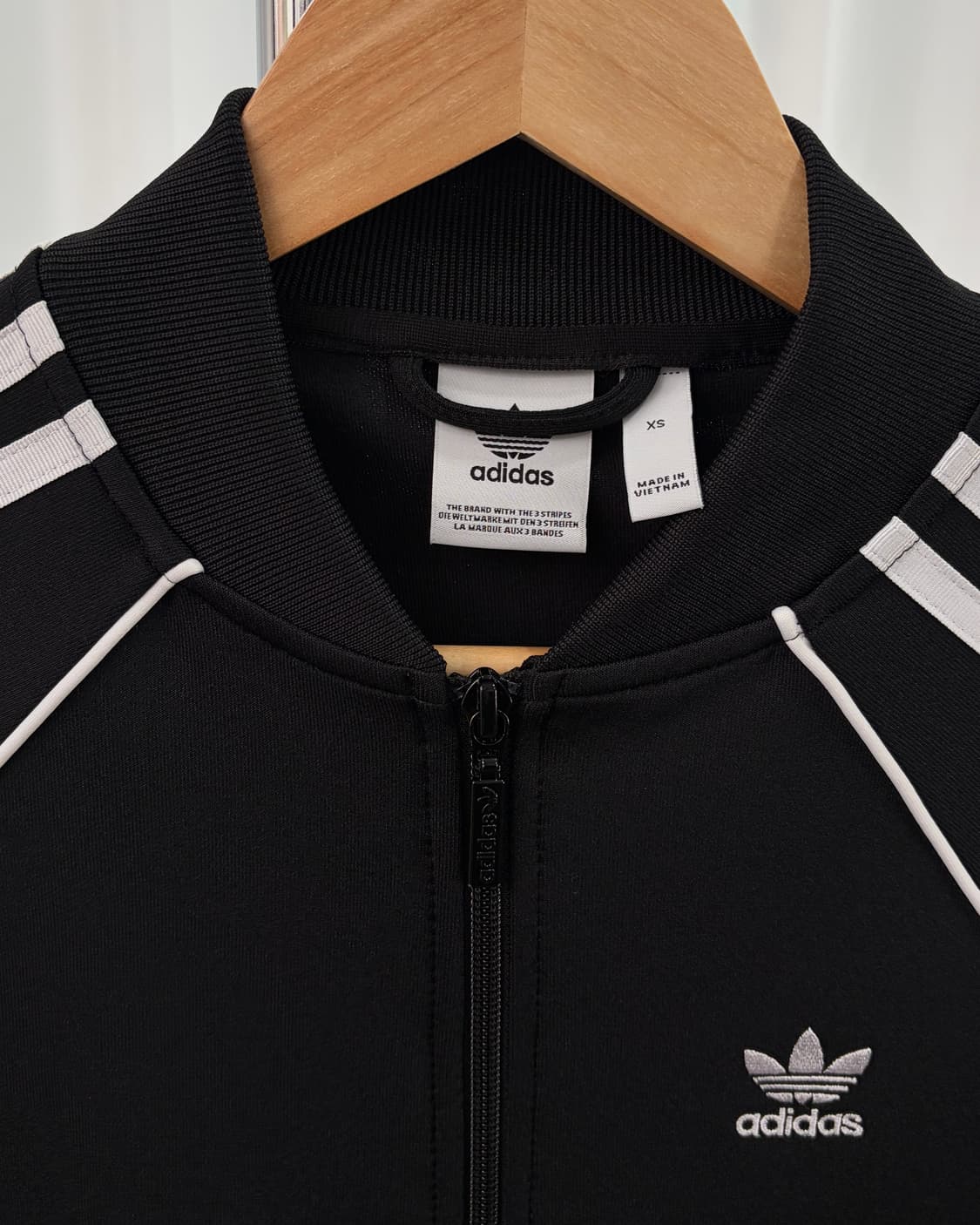 [XS]아디다스 트레포일 SST 블랙 트랙탑 져지 상품이미지6