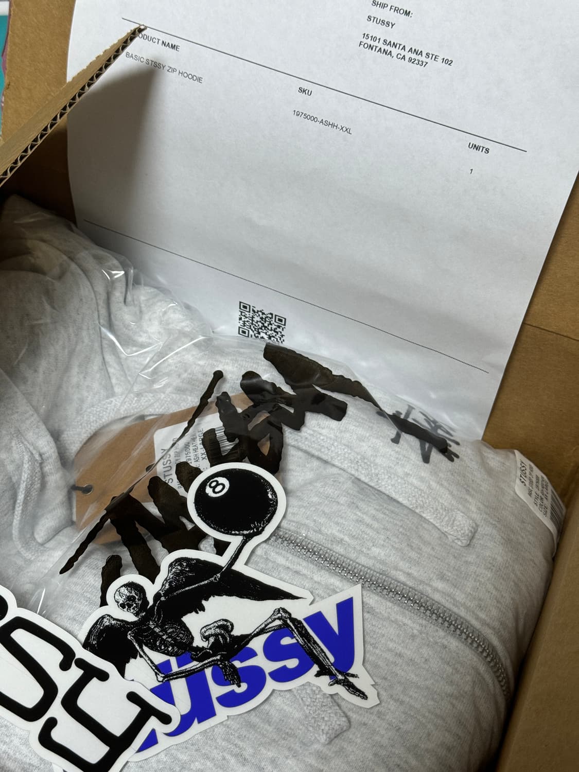 Stussy 스투시 후드집업 XXL 2023 상품이미지2