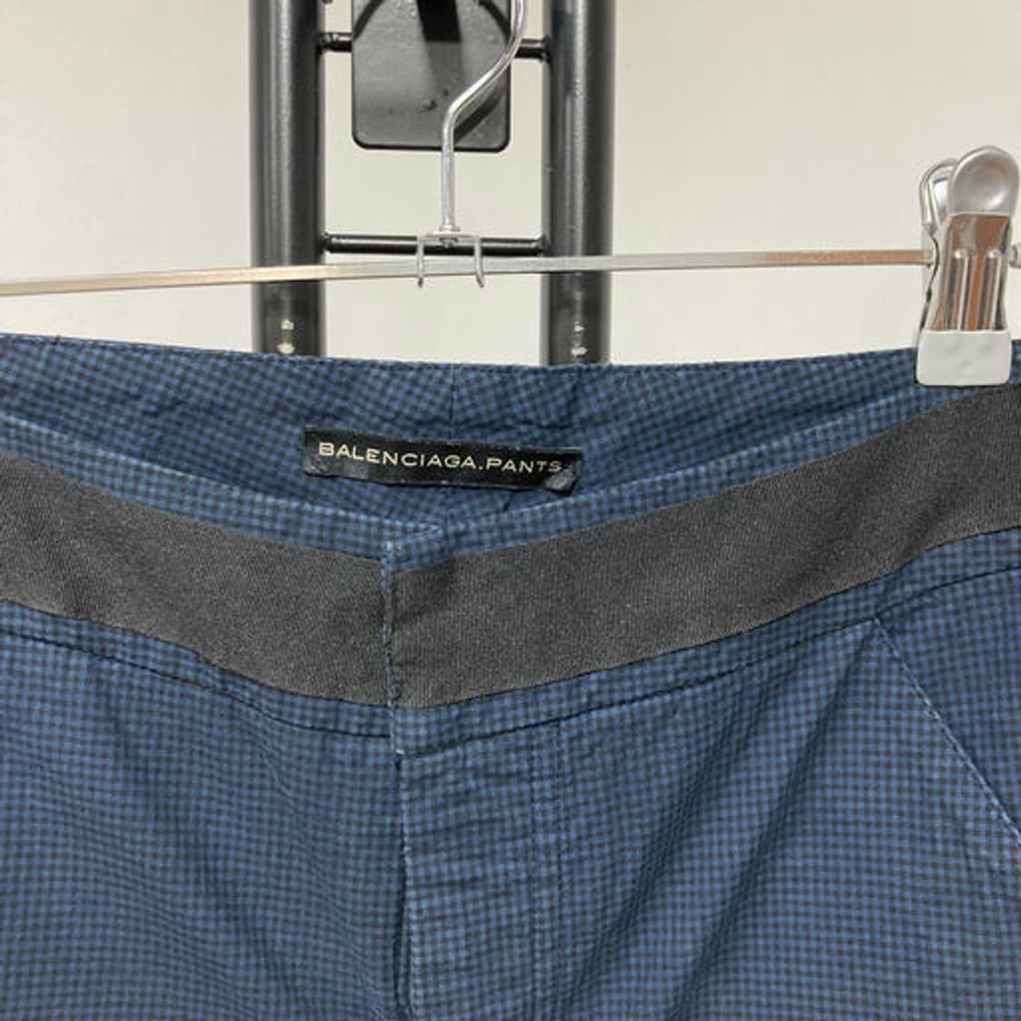 발렌시아가(Balenciaga) 미니멀 시크 네이비 스키니 코튼 팬츠 상품이미지6